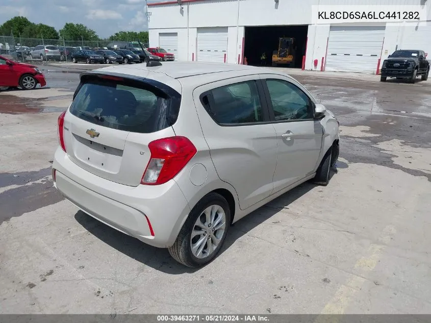 2020 Chevrolet Spark Fwd 1Lt Automatic VIN: KL8CD6SA6LC441282 Lot: 39463271