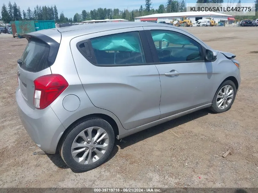 KL8CD6SA1LC442775 2020 Chevrolet Spark Fwd 1Lt Automatic