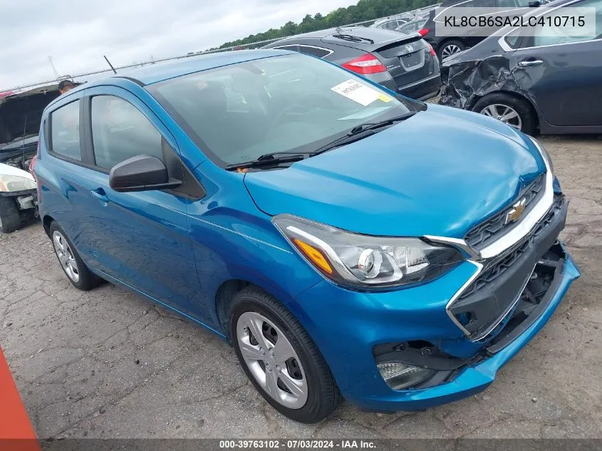 KL8CB6SA2LC410715 2020 Chevrolet Spark Fwd Ls Automatic