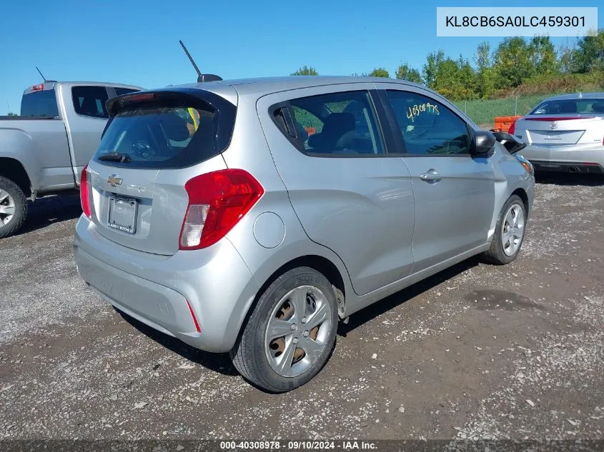 KL8CB6SA0LC459301 2020 Chevrolet Spark Ls