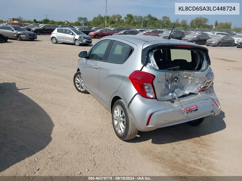 KL8CD6SA3LC448724 2020 Chevrolet Spark Fwd 1Lt Automatic