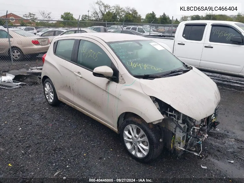 2020 Chevrolet Spark Fwd 1Lt Automatic VIN: KL8CD6SA9LC466404 Lot: 40445005