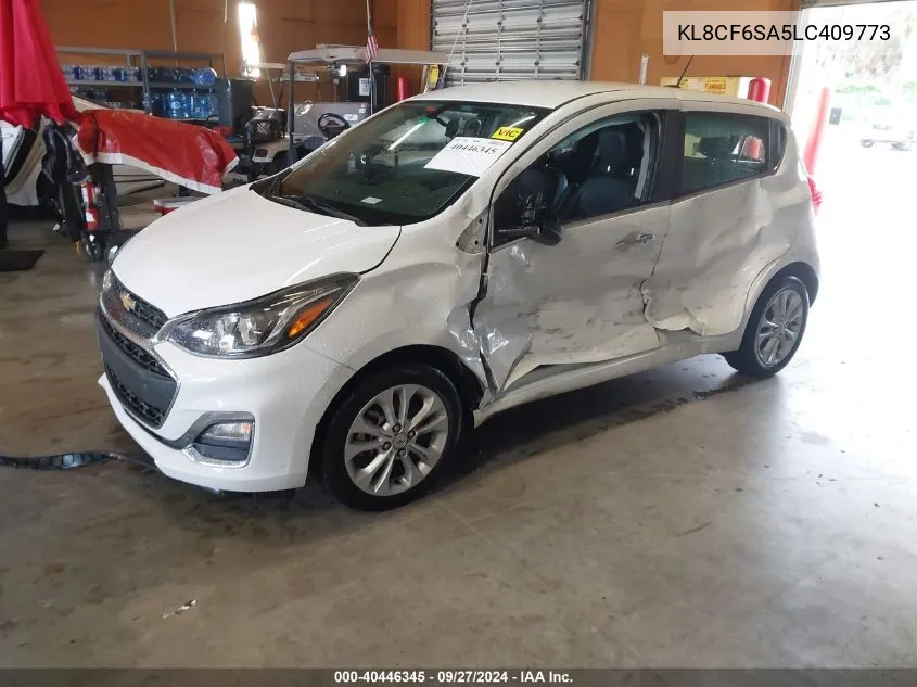 2020 Chevrolet Spark Fwd 2Lt Automatic VIN: KL8CF6SA5LC409773 Lot: 40446345