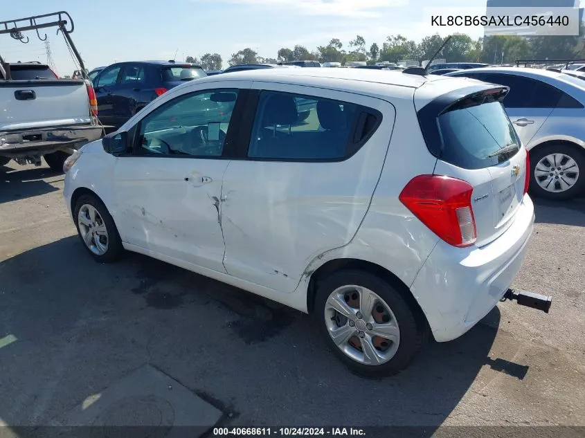 KL8CB6SAXLC456440 2020 Chevrolet Spark Fwd Ls Automatic