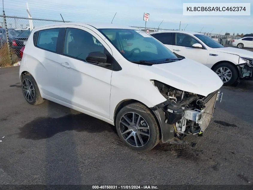 2020 Chevrolet Spark Fwd Ls Automatic VIN: KL8CB6SA9LC462374 Lot: 40750031