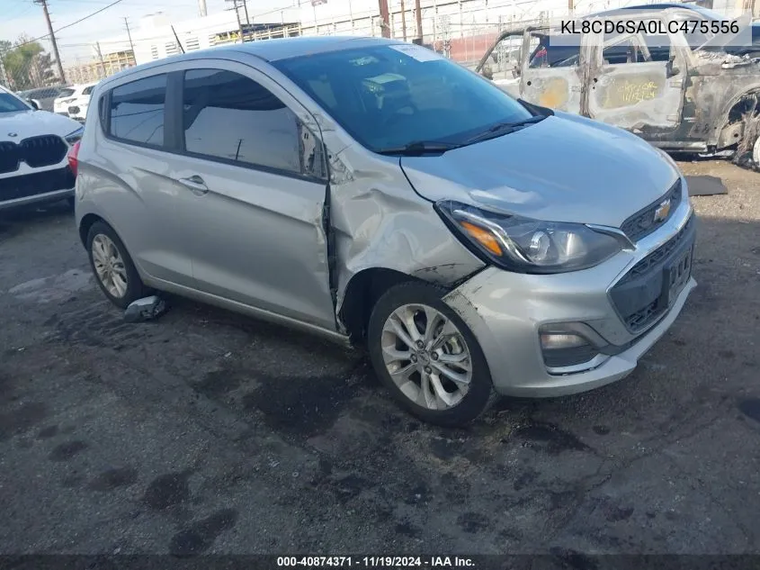 2020 Chevrolet Spark Fwd 1Lt Automatic VIN: KL8CD6SA0LC475556 Lot: 40874371