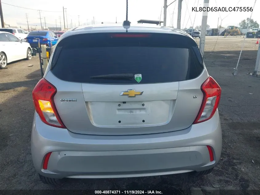 2020 Chevrolet Spark Fwd 1Lt Automatic VIN: KL8CD6SA0LC475556 Lot: 40874371