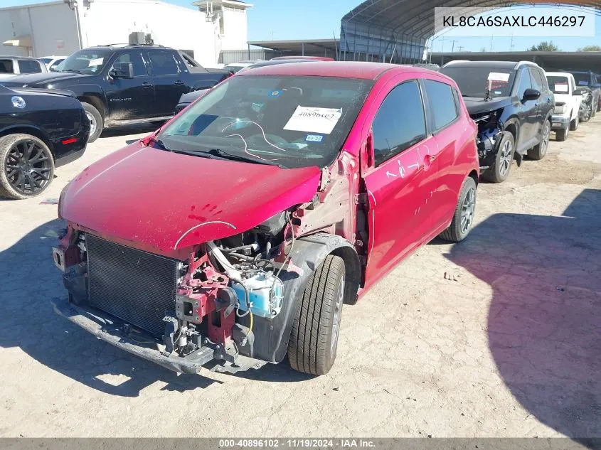 2020 Chevrolet Spark Fwd Ls Manual VIN: KL8CA6SAXLC446297 Lot: 40896102