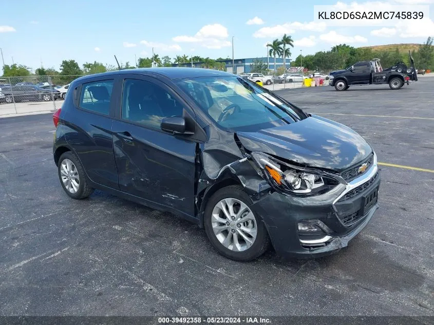 KL8CD6SA2MC745839 2021 Chevrolet Spark Fwd 1Lt Automatic