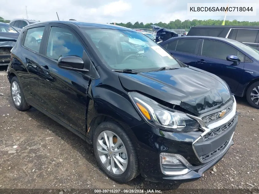 2021 Chevrolet Spark Fwd 1Lt Automatic VIN: KL8CD6SA4MC718044 Lot: 39715207