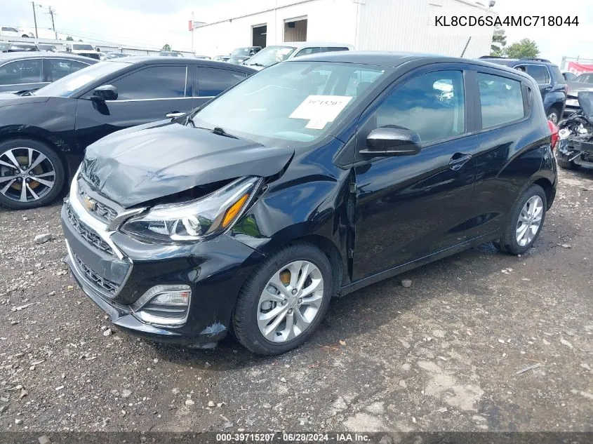 2021 Chevrolet Spark Fwd 1Lt Automatic VIN: KL8CD6SA4MC718044 Lot: 39715207