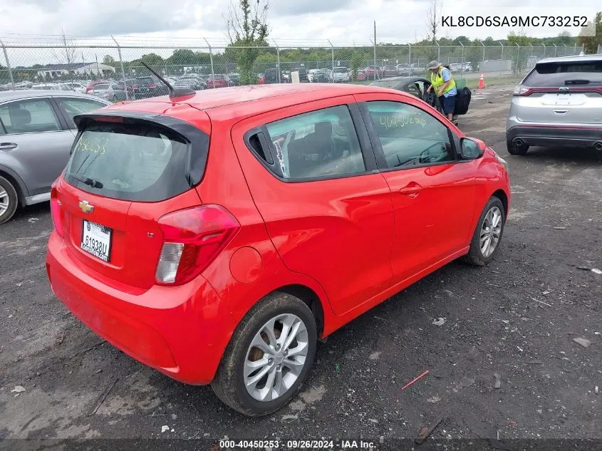 KL8CD6SA9MC733252 2021 Chevrolet Spark Fwd 1Lt Automatic