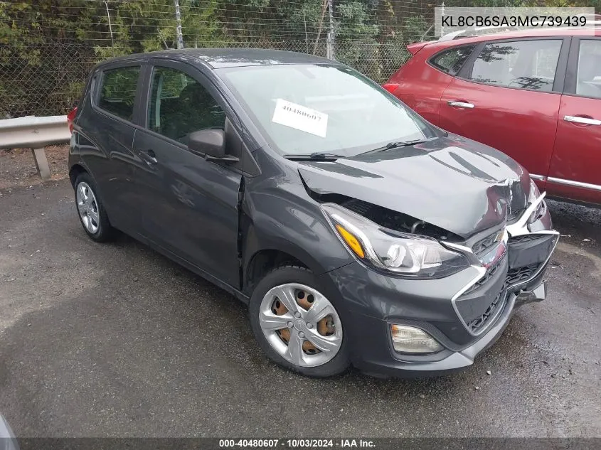 KL8CB6SA3MC739439 2021 Chevrolet Spark Fwd Ls Automatic