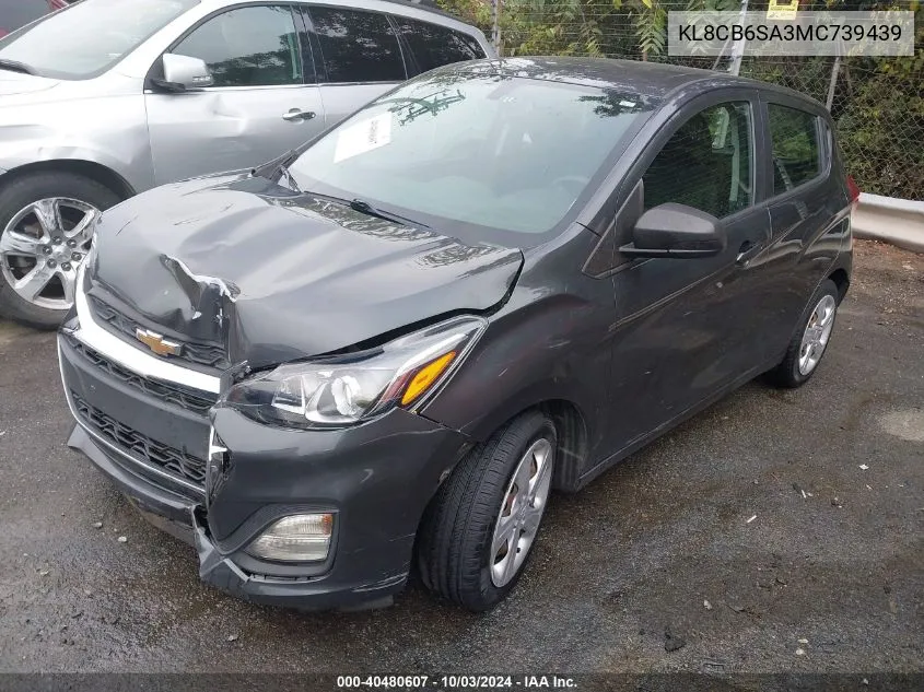 KL8CB6SA3MC739439 2021 Chevrolet Spark Fwd Ls Automatic