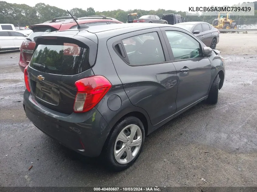 KL8CB6SA3MC739439 2021 Chevrolet Spark Fwd Ls Automatic