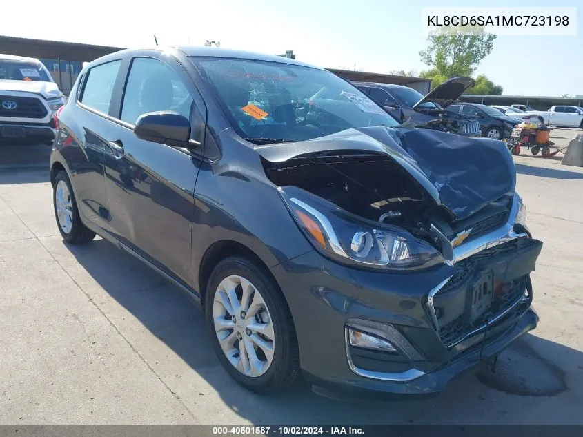 2021 Chevrolet Spark Fwd 1Lt Automatic VIN: KL8CD6SA1MC723198 Lot: 40501587