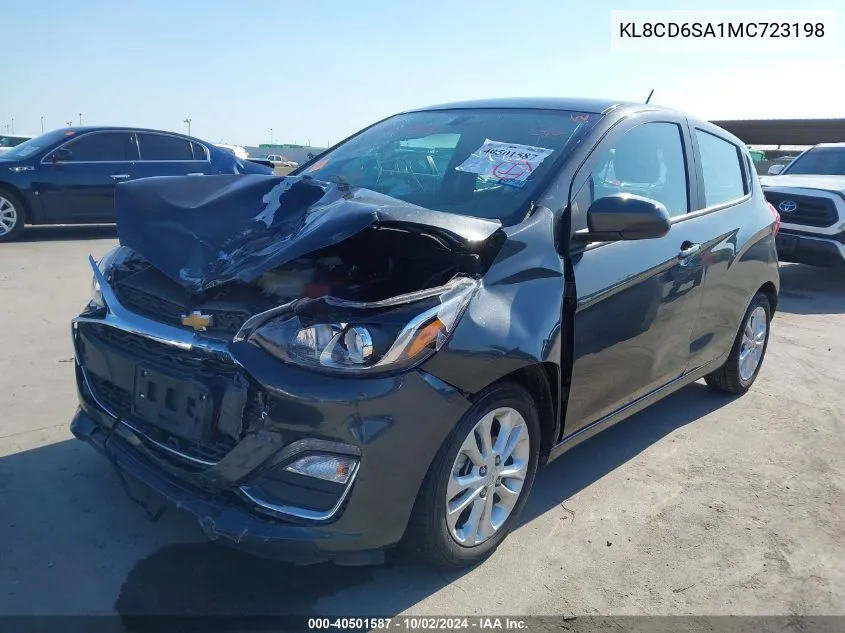 2021 Chevrolet Spark Fwd 1Lt Automatic VIN: KL8CD6SA1MC723198 Lot: 40501587