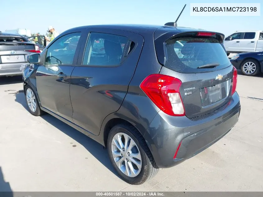 KL8CD6SA1MC723198 2021 Chevrolet Spark Fwd 1Lt Automatic