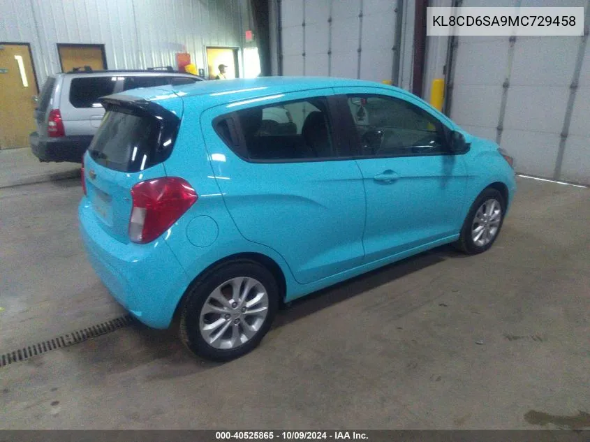 KL8CD6SA9MC729458 2021 Chevrolet Spark 1Lt