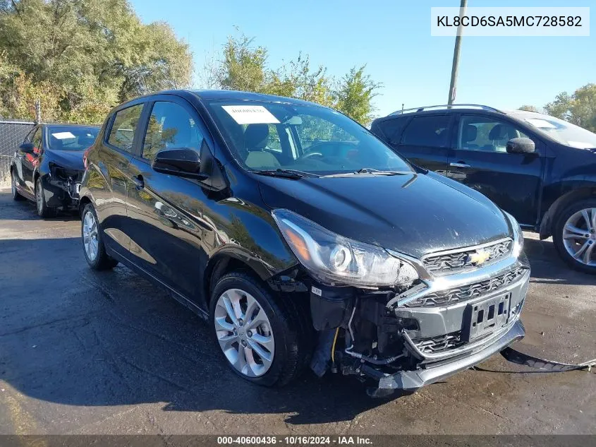 KL8CD6SA5MC728582 2021 Chevrolet Spark Fwd 1Lt Automatic