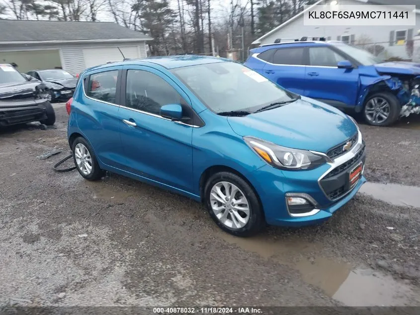 2021 Chevrolet Spark Fwd 2Lt Automatic VIN: KL8CF6SA9MC711441 Lot: 40878032