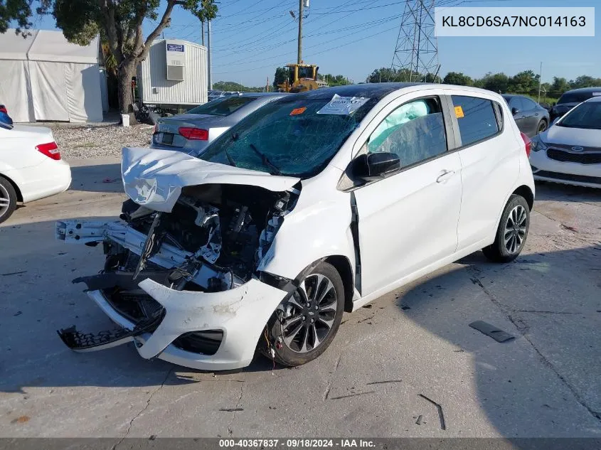 KL8CD6SA7NC014163 2022 Chevrolet Spark Fwd 1Lt Automatic