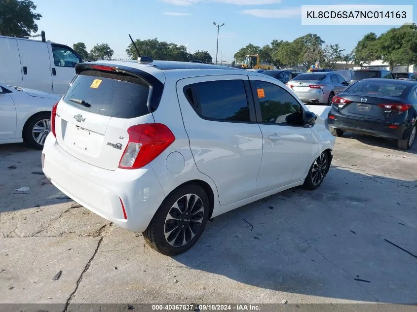 2022 Chevrolet Spark Fwd 1Lt Automatic VIN: KL8CD6SA7NC014163 Lot: 40367837