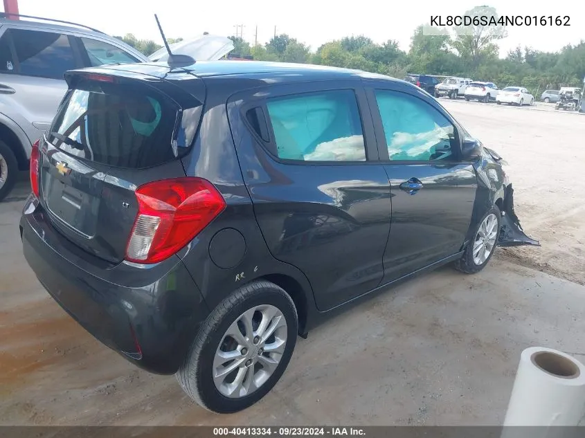 KL8CD6SA4NC016162 2022 Chevrolet Spark Fwd 1Lt Automatic