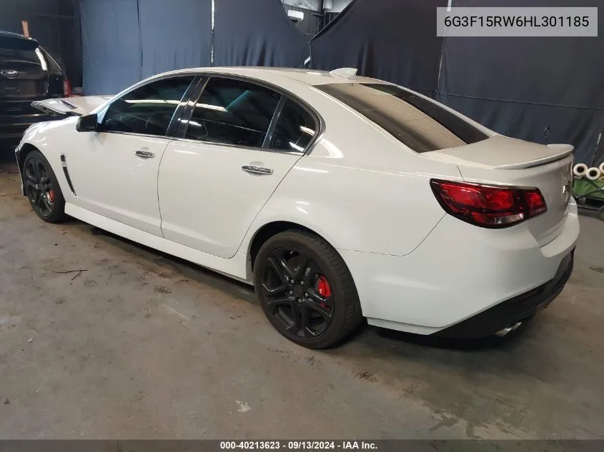 6G3F15RW6HL301185 2017 Chevrolet Ss