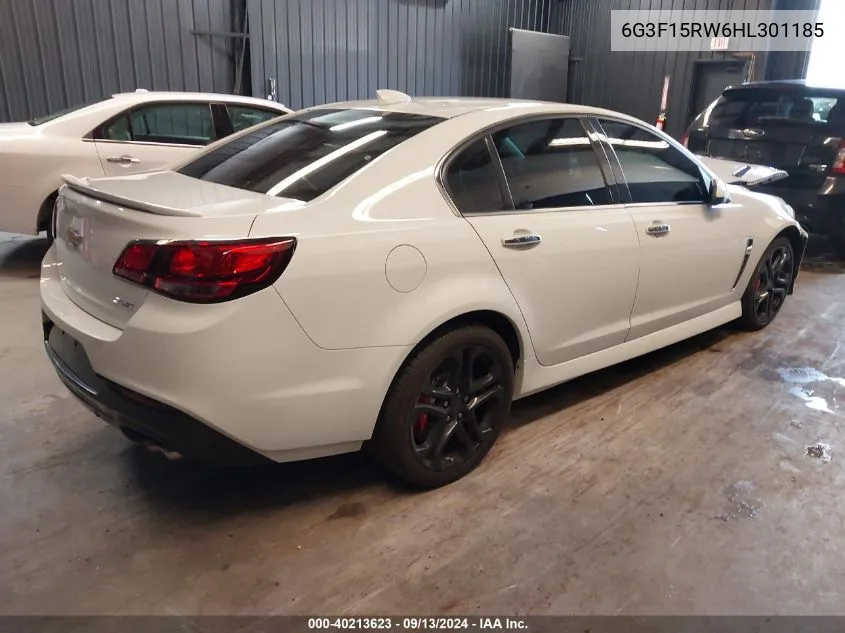 6G3F15RW6HL301185 2017 Chevrolet Ss