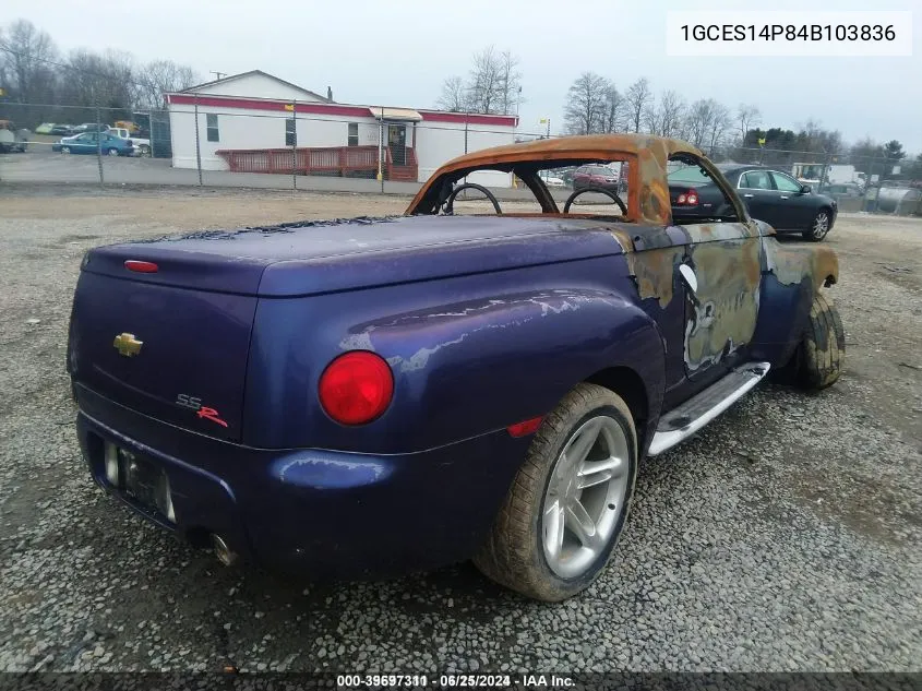 1GCES14P84B103836 2004 Chevrolet Ssr