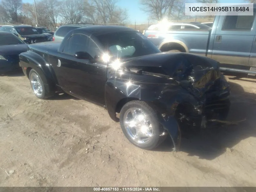 2005 Chevrolet Ssr VIN: 1GCES14H95B118484 Lot: 40857153