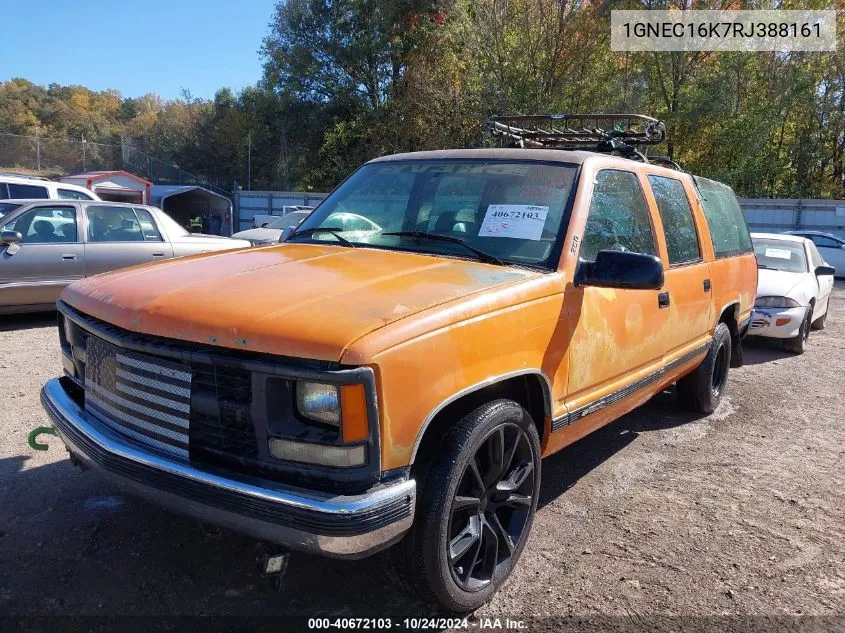 1994 Chevrolet Suburban C1500 VIN: 1GNEC16K7RJ388161 Lot: 40672103