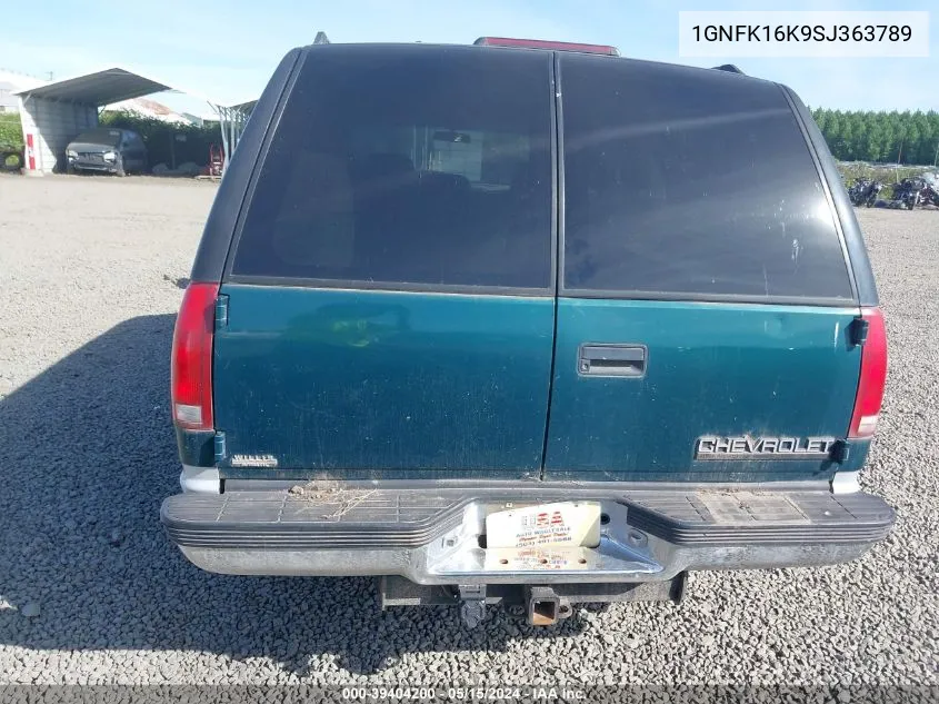 1GNFK16K9SJ363789 1995 Chevrolet Suburban K1500