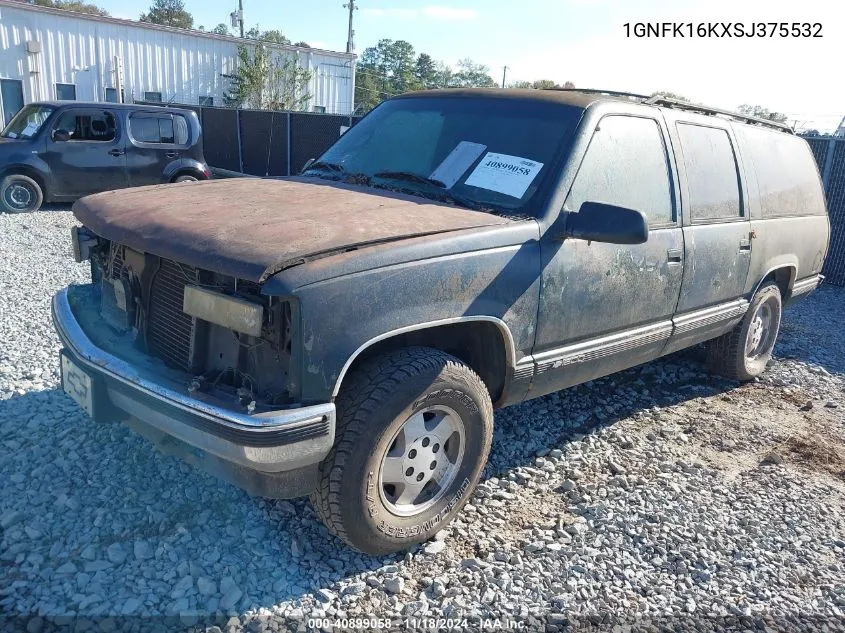 1995 Chevrolet Suburban K1500 VIN: 1GNFK16KXSJ375532 Lot: 40899058