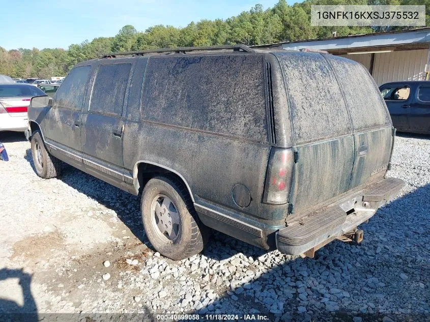 1995 Chevrolet Suburban K1500 VIN: 1GNFK16KXSJ375532 Lot: 40899058