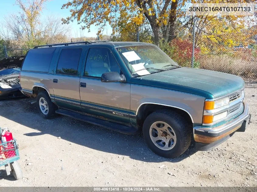 1996 Chevrolet Suburban C1500 VIN: 3GNEC16R4TG107133 Lot: 40613418