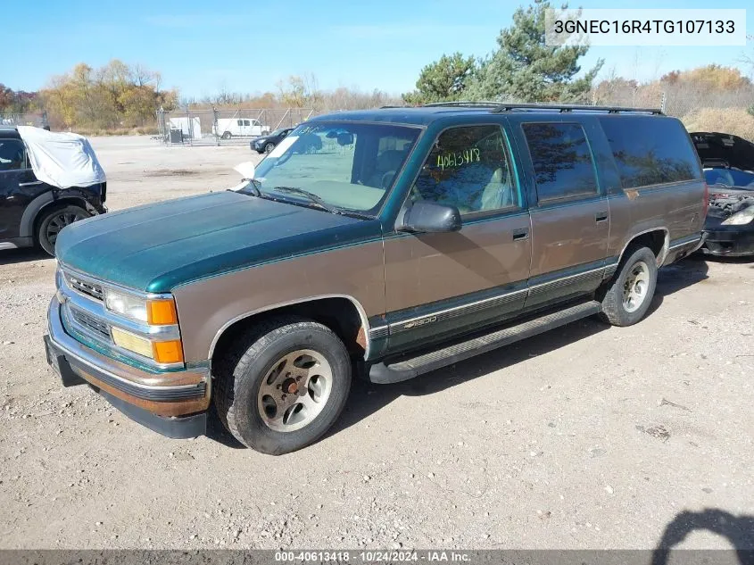 1996 Chevrolet Suburban C1500 VIN: 3GNEC16R4TG107133 Lot: 40613418