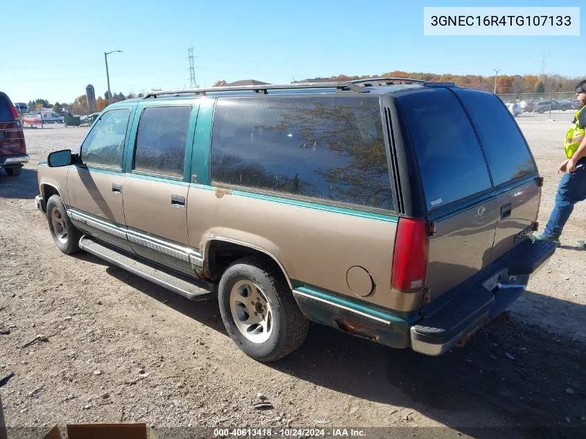 1996 Chevrolet Suburban C1500 VIN: 3GNEC16R4TG107133 Lot: 40613418