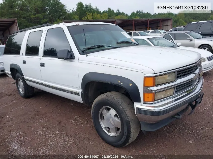 1999 Chevrolet Suburban K1500 VIN: 3GNFK16R1XG103280 Lot: 40454067