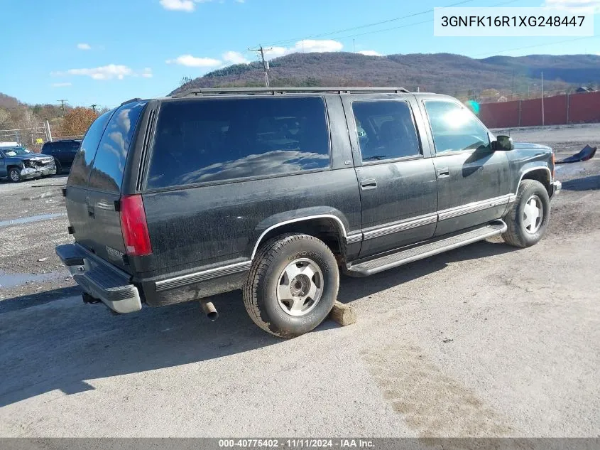 3GNFK16R1XG248447 1999 Chevrolet Suburban K1500