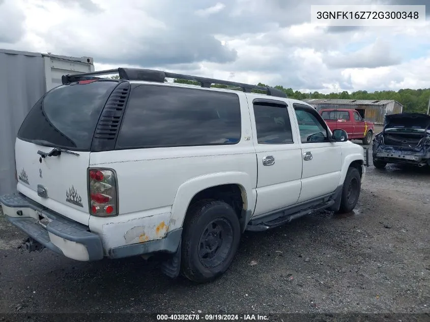 3GNFK16Z72G300348 2002 Chevrolet Suburban Z71