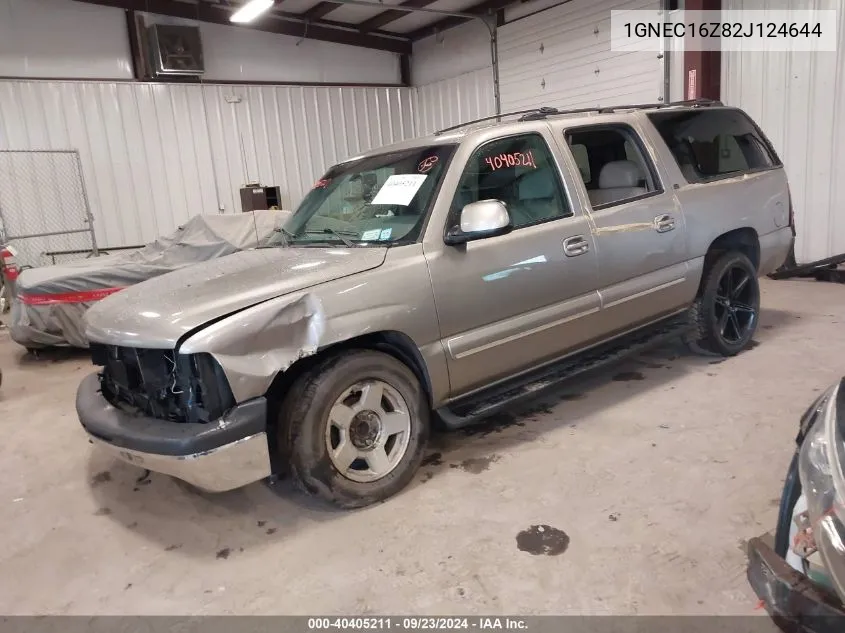 2002 Chevrolet Suburban 1500 Lt VIN: 1GNEC16Z82J124644 Lot: 40405211