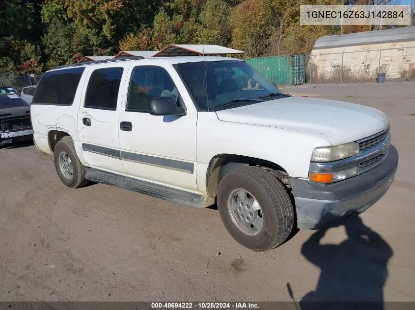 1GNEC16Z63J142884 2003 Chevrolet Suburban C1500