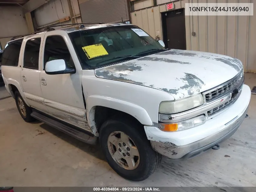 2004 Chevrolet Suburban Lt VIN: 1GNFK16Z44J156940 Lot: 40394804