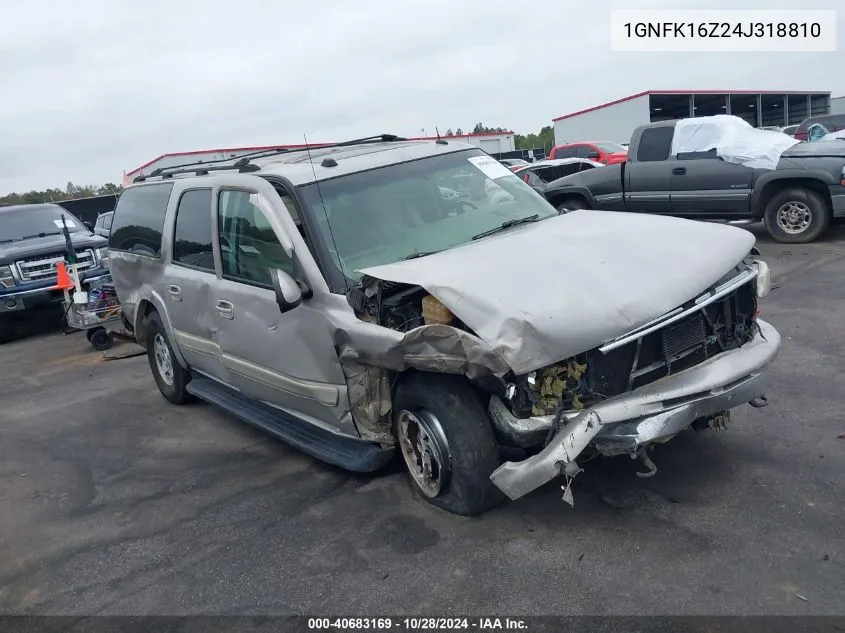 2004 Chevrolet Suburban K1500 VIN: 1GNFK16Z24J318810 Lot: 40683169