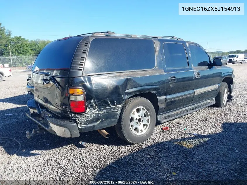 1GNEC16ZX5J154913 2005 Chevrolet Suburban 1500 Ls