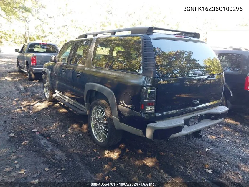 2006 Chevrolet Suburban K1500 VIN: 3GNFK16Z36G100296 Lot: 40564701