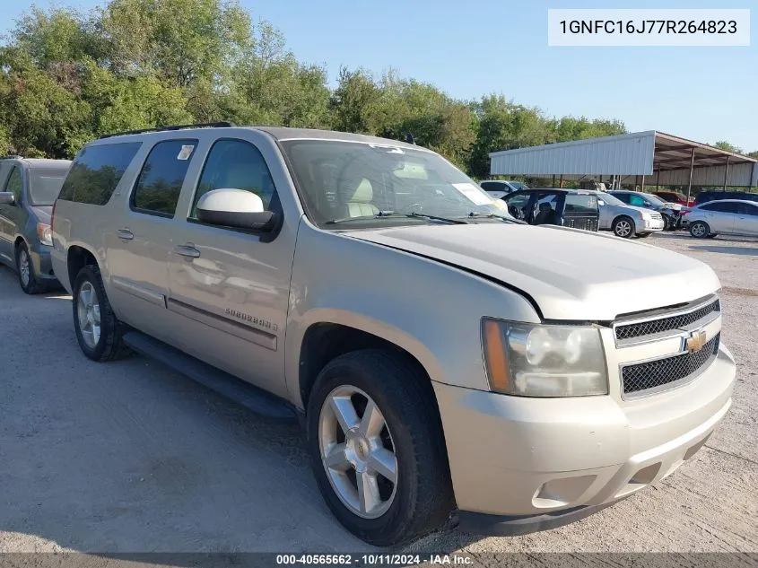 2007 Chevrolet Suburban 1500 Ltz VIN: 1GNFC16J77R264823 Lot: 40565662