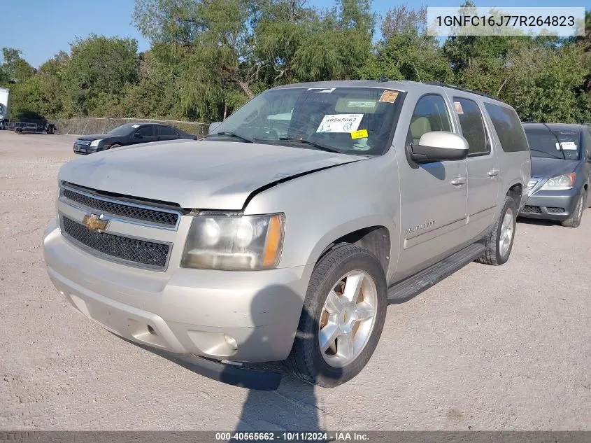 2007 Chevrolet Suburban 1500 Ltz VIN: 1GNFC16J77R264823 Lot: 40565662